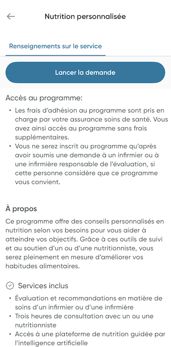 Le rappel d’évaluation préalable avant le début d’un rendez-vous audio.
